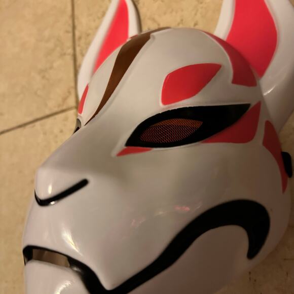 Fortnite Drift Halloween Costume Cosplay Child Kids M 8-10 Jacket Mask Kitsune - Picture 11 of 11